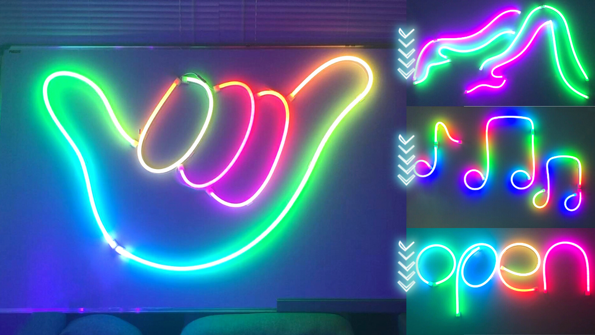 How to Make Neon Signs in 5min? Step-by-step Tutorial – Dekala