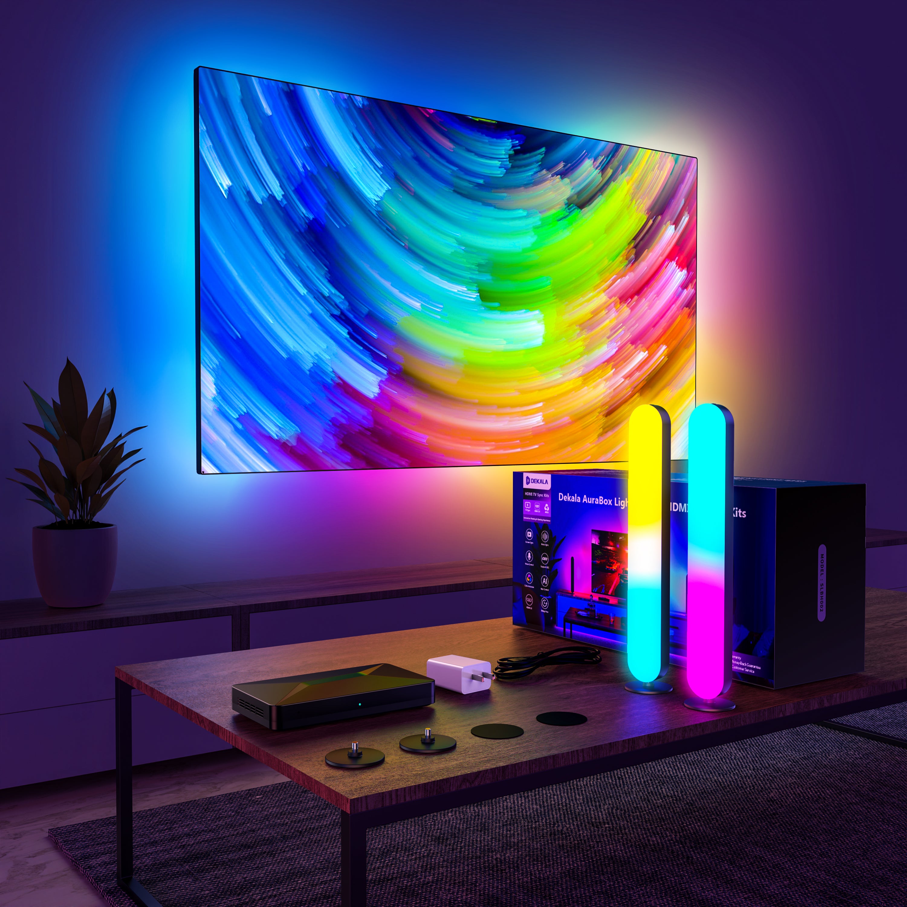 CL Lighting 4K Fancy Leds Sync Box Ambient Hdmi 2.0 Smart Strip Light Tv  Backlight Wholesale Price - AliExpress