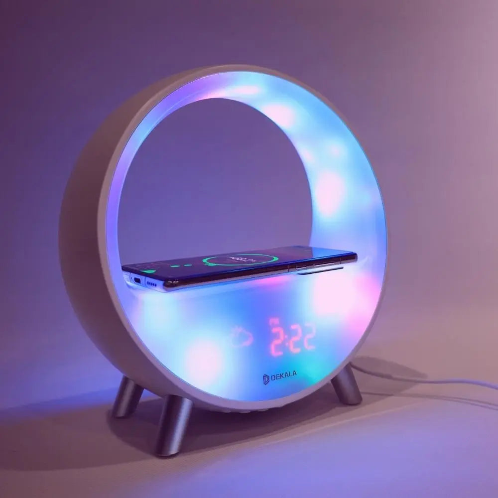 wireless charging alarm clock