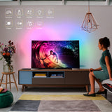 Load image into Gallery viewer, woman is enjoying tv with dekala tv backlight