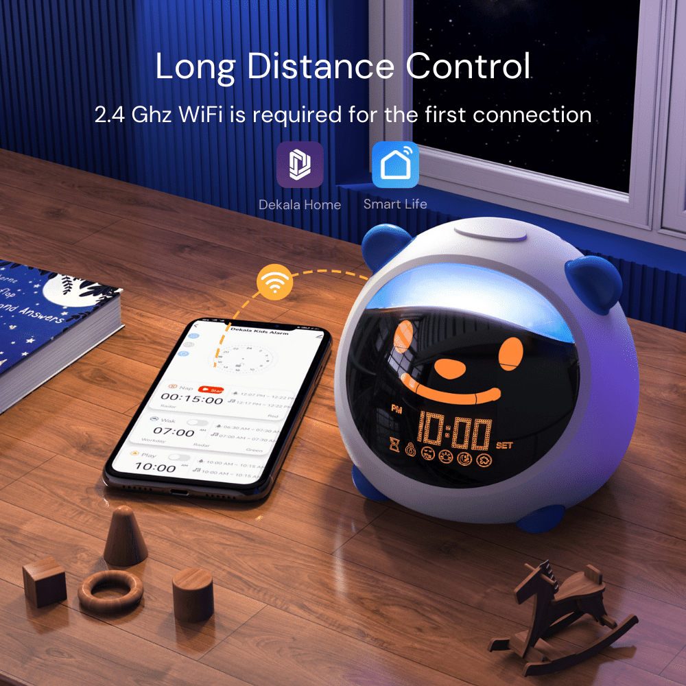 Dekala Cutie™ Kids Alarm Clock, Sleep Trainer Dekala Store