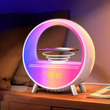 Load image into Gallery viewer, Dekala Arches wireless charging alarm clock for bedside