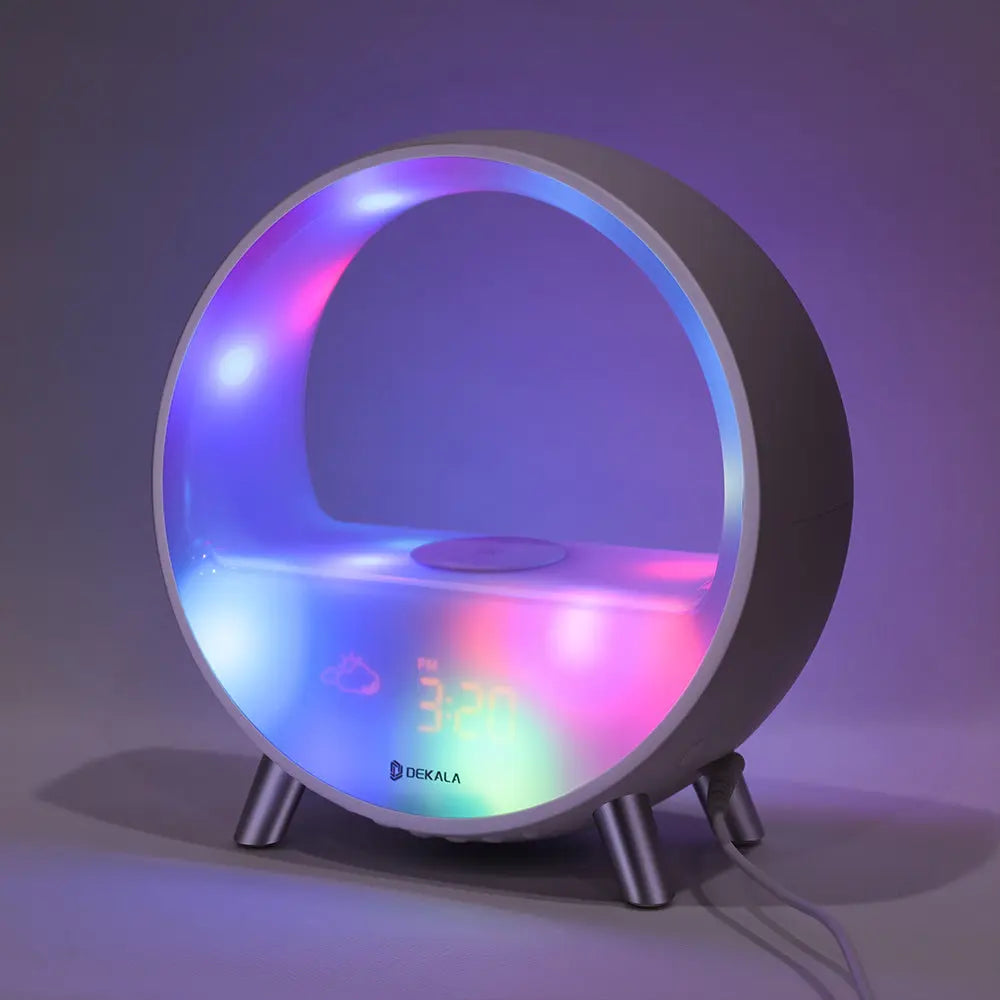 Dekala Arches alarm clock with ambient light for party