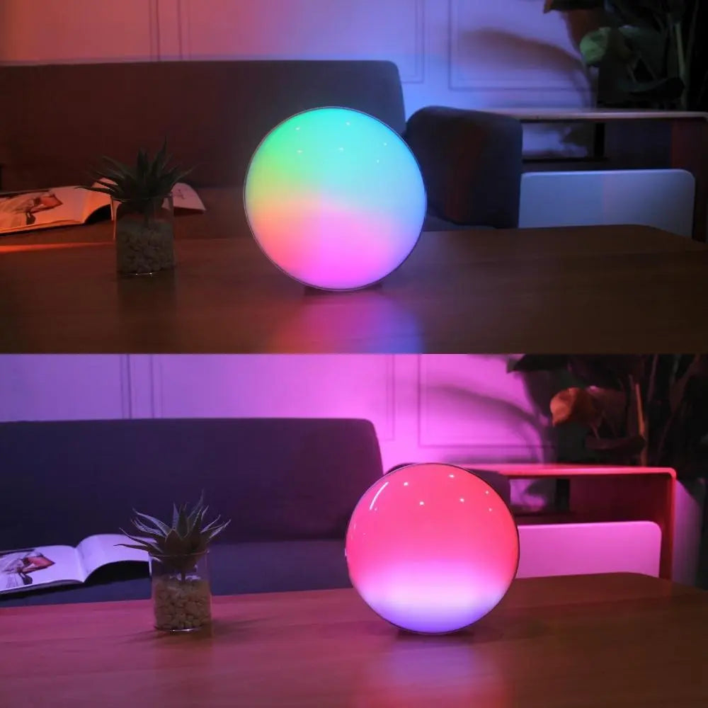 Light alarm clock with nature sounds and colour changing mood light MOOD  LIGHT