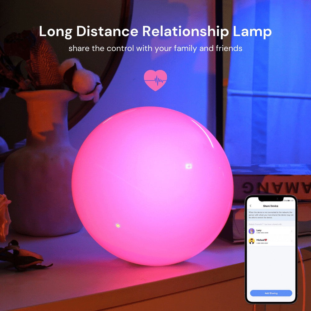 Smart Long Distance Lamp with smart app control