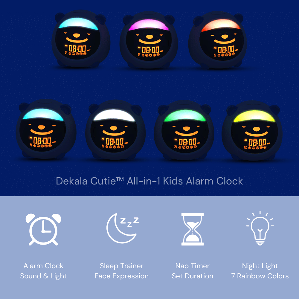 Dekala Cutie™ Kids Alarm Clock, Sleep Trainer Dekala Store